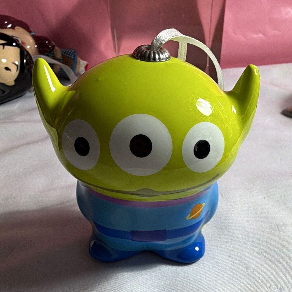 Disney/Pixar Toy Story Little Green Alien 3-Eyed Christmas Holiday Ornament
